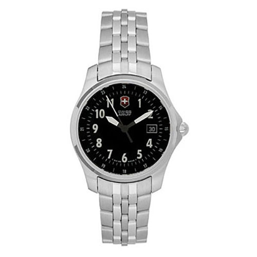 Victorinox Swiss Army 24450 Odyssey MidSize, Black Dial, Bracelet