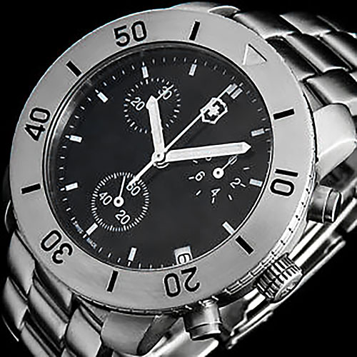Victorinox 腕時計 クロノグラフ 青 v7-12 chrono sub - メルカリ