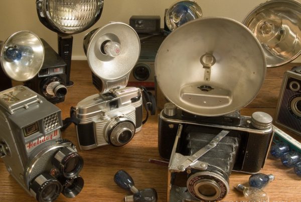 My vintage camera collection from my Grandma