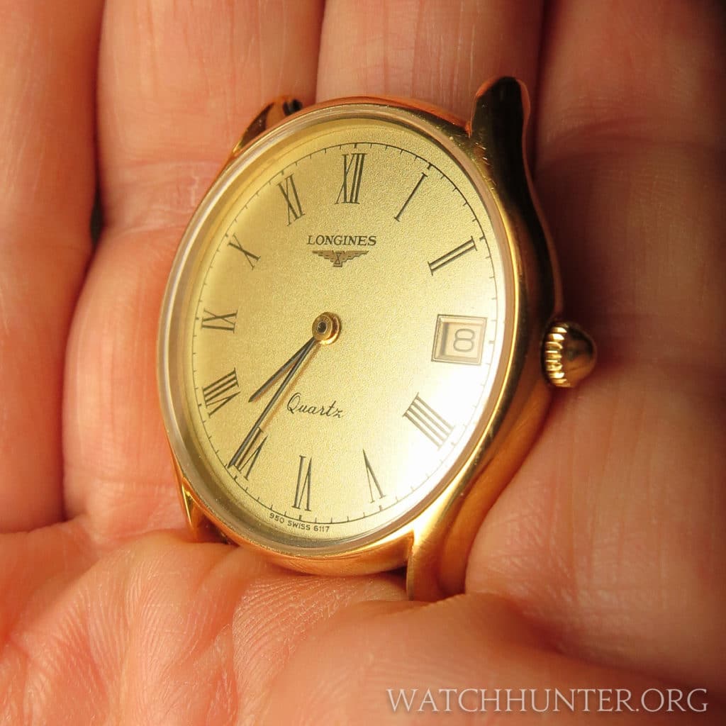 This small Longines watch was owned by both my father and grandfather.