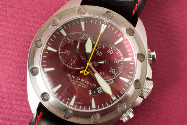 MEET THE WATCH: A Giant Red Android Concept T2 Chronograph