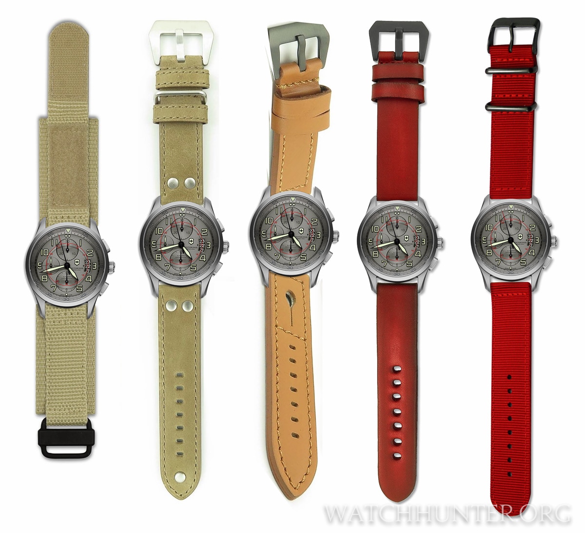 STRAP SWAP: Victorinox Swiss Army Airboss Titanium Chronograph