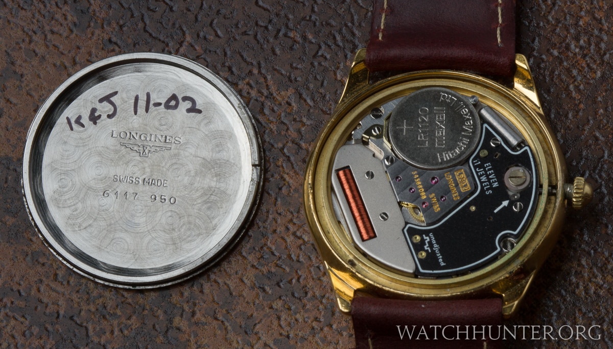 Vintage longines hotsell quartz watch