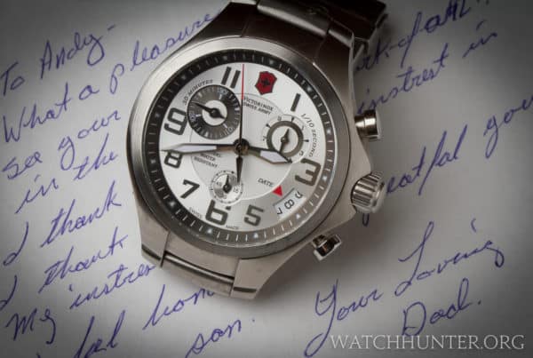 Retiring a Watch to Commemorate a Moment in Time