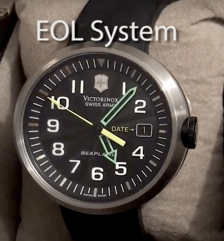 Swiss army watch second hotsell hand jumps 5 seconds