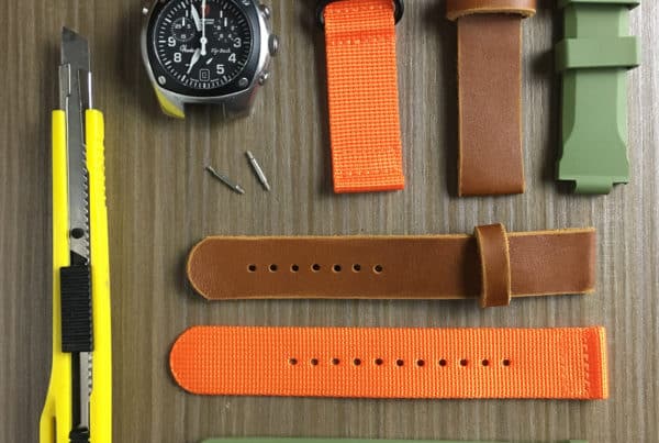 Some options to replace the Victorinox Swiss Army Hunter watch bands in nylon, leather or rubber.
