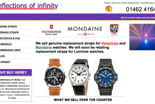 VENDOR REPORT: Reflections-of-Infinity Web Store Sells Replacement Victorinox Swiss Army Watch Bands
