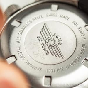 The serial number on a Victorinox Swiss Army watch can determine the year it was made.