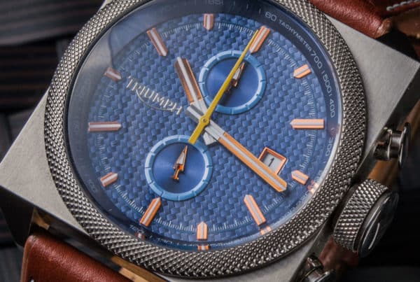 MEET THE WATCH: Triumph Scrambler Chronograph with Carbon Fiber Dial MEET THE WATCH: Triumph Scrambler Chronograph with Carbon Fiber Dial