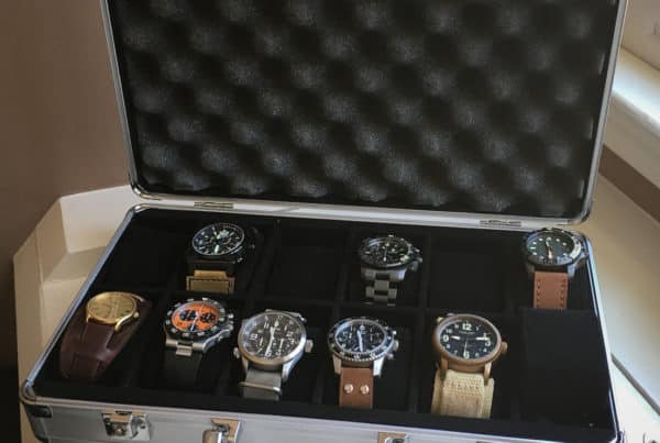 Every watch collector should have a safe and secure way of transporting their watches to local events