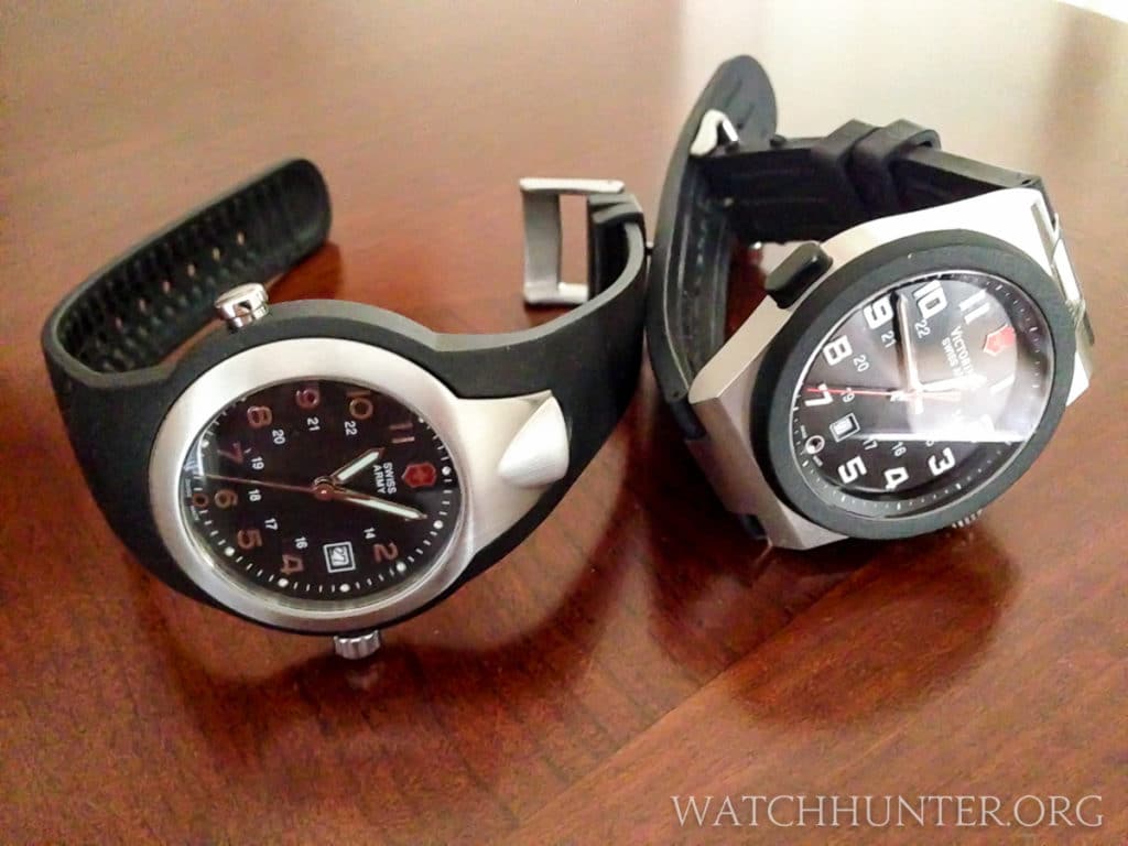 Victorinox Swiss Army Night Vision Flashlight watches. Generation 1 and 2.
