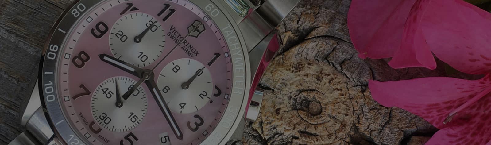 MEET THE WATCH: Victorinox Swiss Army Chrono Classic with a Pink Mother of Pearl Dial