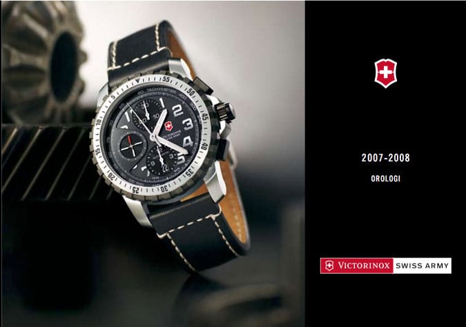 2007-2008 Victorinox Swiss Army Catalog (Italian)