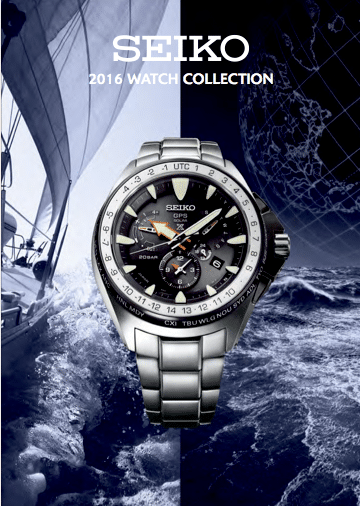 2016 Seiko Catalog