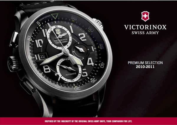 2010-2011 Victorinox Swiss Army Premium Selection Catalog (English) - PDF Download