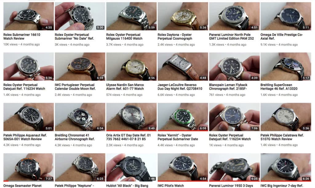There are hundreds of excellent watch reviews by Tim Mosso that are worth watching on The WatchBox.com