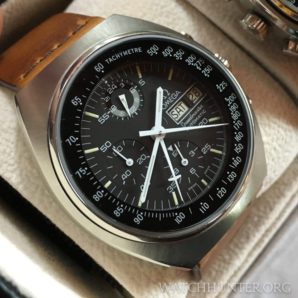 A center register chrono on the Omega Speedmaster