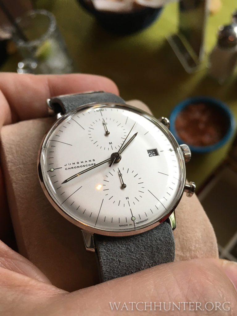 The Junghans Max Bill is a Bauhaus design lover's dream