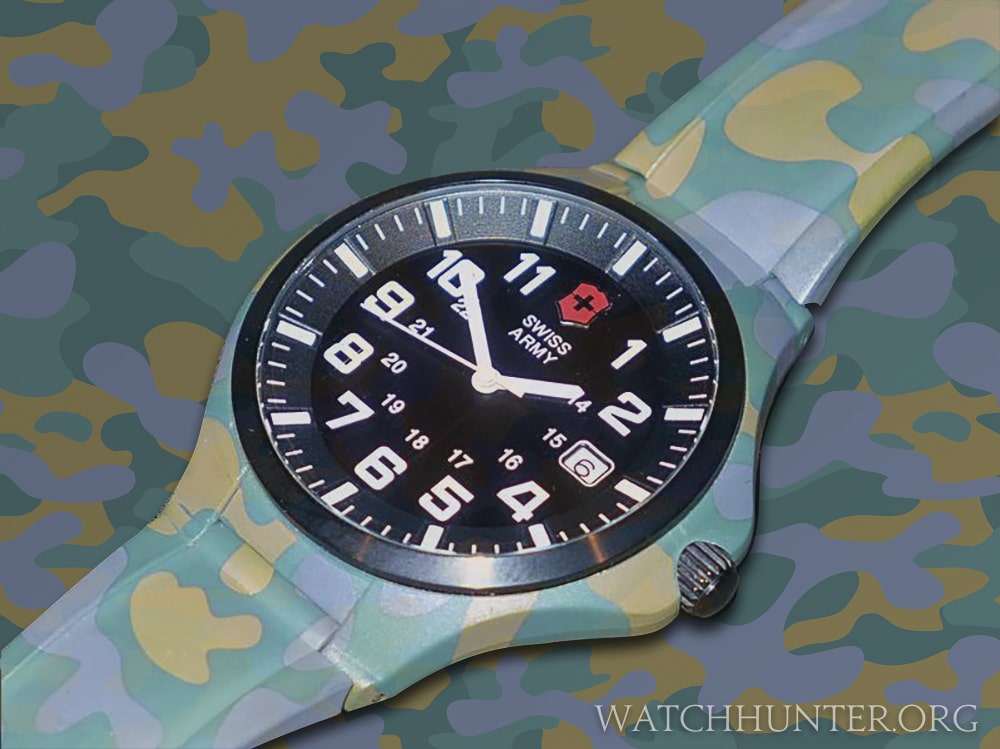 Vesting wol Kom langs om het te weten MEET THE WATCH: Victorinox Swiss Army Prototype Camouflage Base Camp Watch  from 2004 for Sale by Ex-Employee - Watch Hunter - Watch Reviews, Photos  and Articles