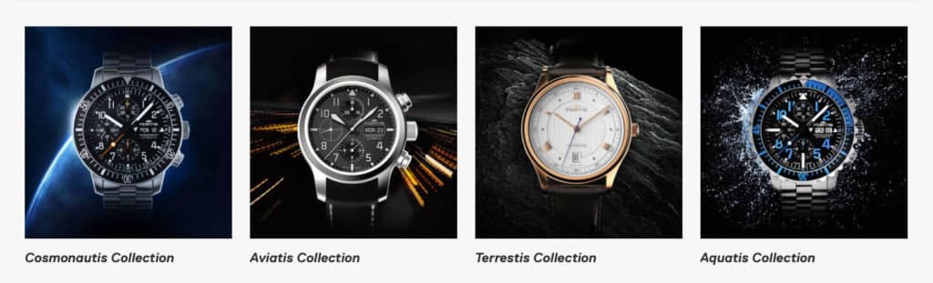 Fortis Watch Product Lines