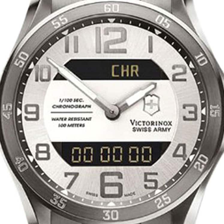 swiss army digital analog watch