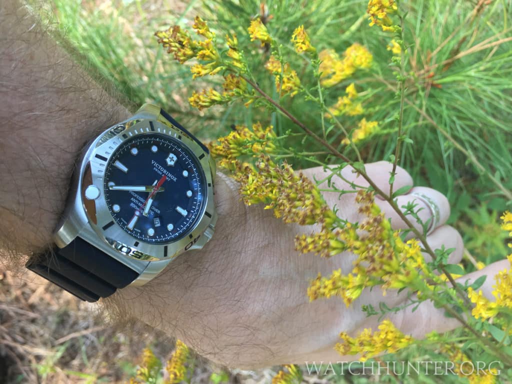 Victorinox Swiss Army I.N.O.X. Dive Watch far from the ocean