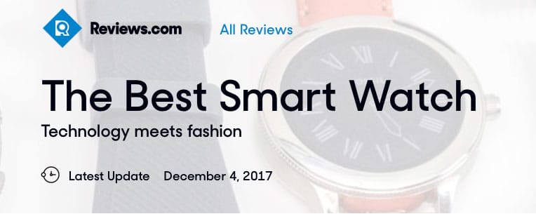 Smartwatch review on Reviews.com