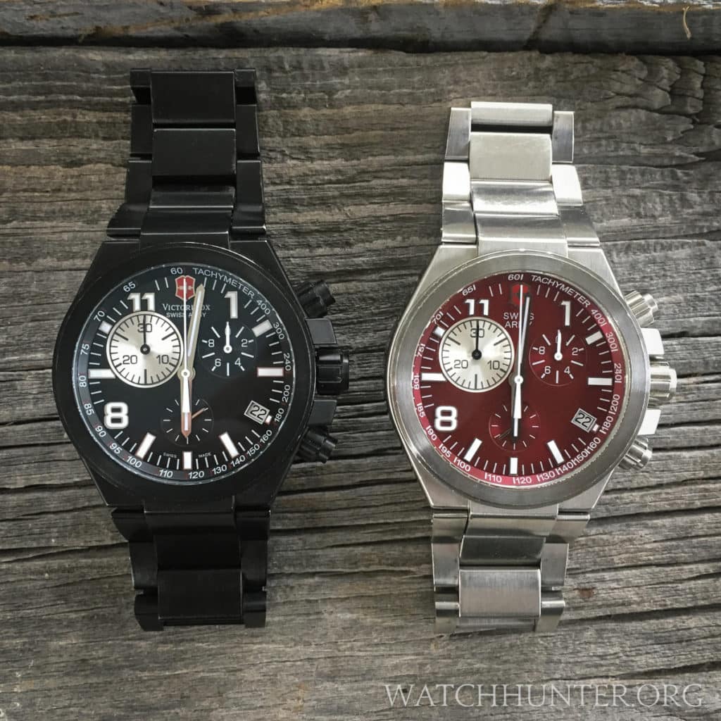 I planned to swap the movement/dial assembly between these 2 Convoys