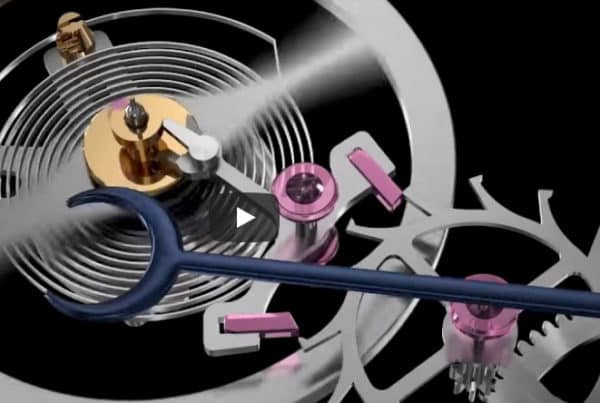 Seiko watch movement animated video