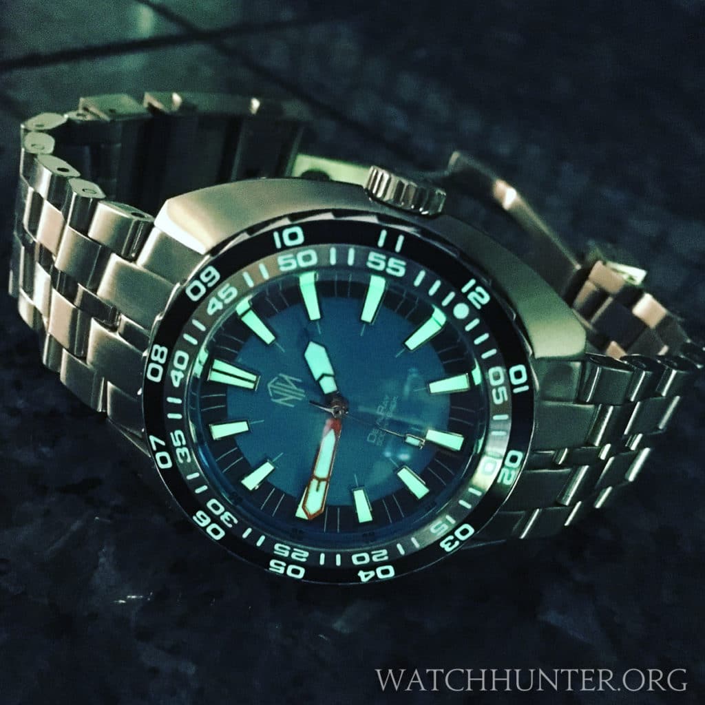 The NTH DevilRay's lume is strong and liberally applied!