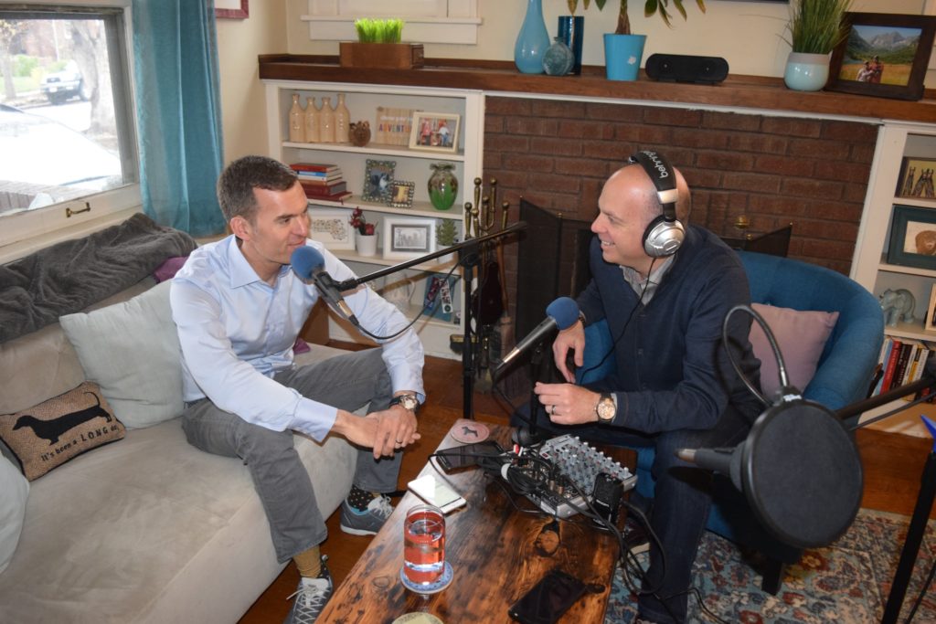Jeremy Oster interviewing Claude Greisler, CEO of Armin Strom the "Keeping Time with Oster Watches" podcast