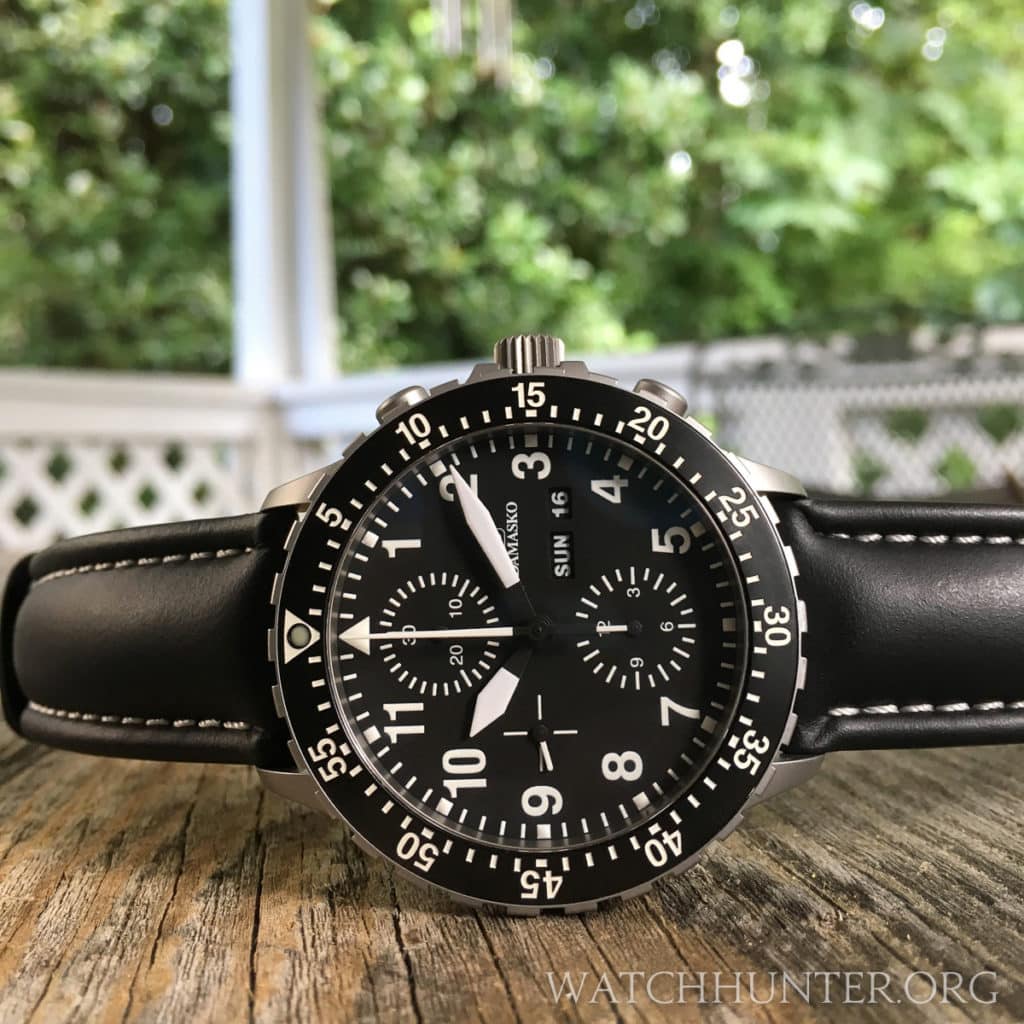 Damasko DC-66 Chronograph is all business