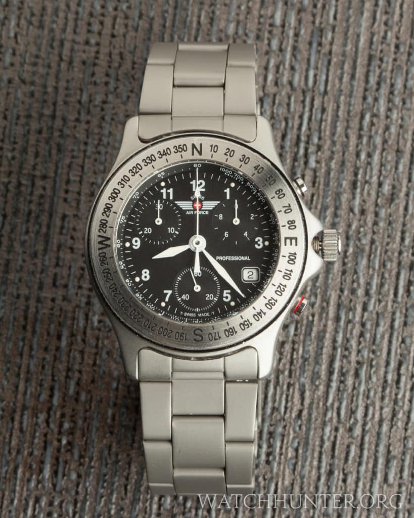 A small watch that has a nice wrist presence