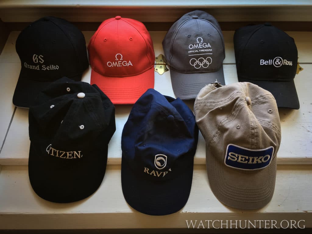 Yet more watch branded hats