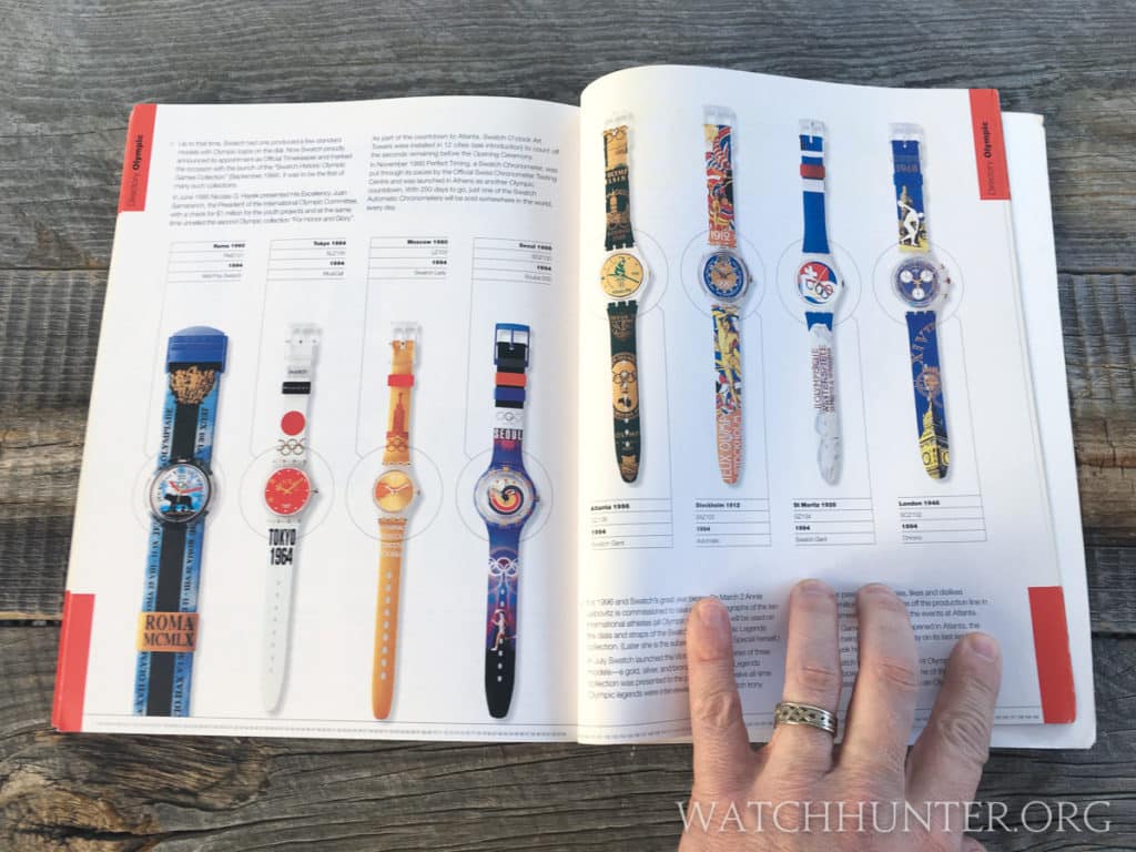 Amazing graphic design went into the Swatch Watch