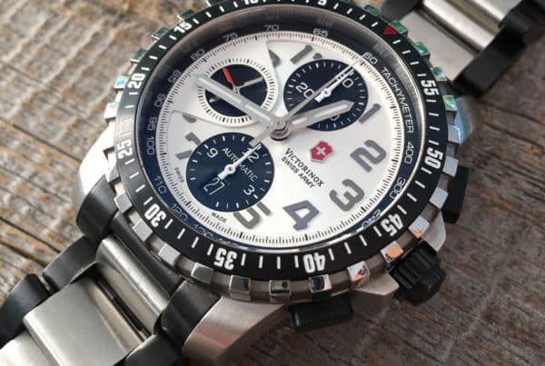STRAP SWAP: Making a Swiss Army Alpnach “Tuxedo” Chronograph