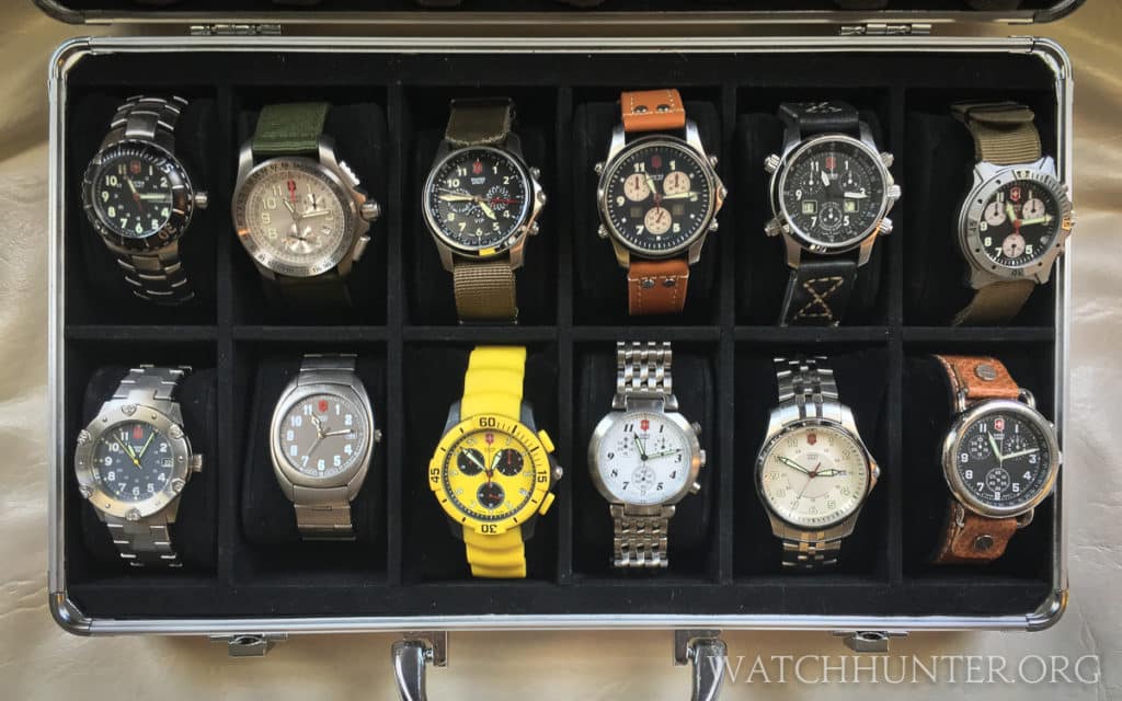 My vintage Swiss Army watches as a subset of my larger collection