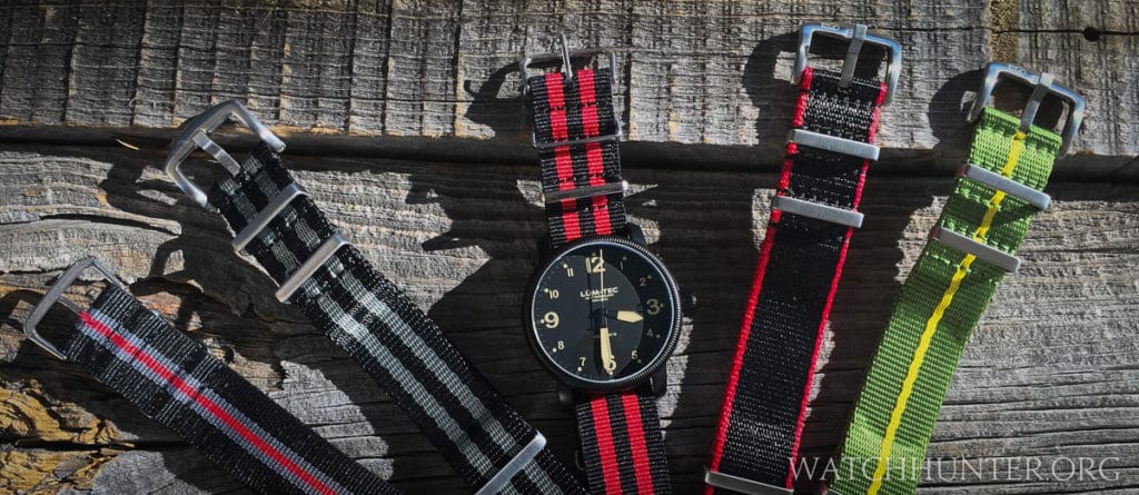 The Lum-Tec Combat B35 is ready for any NATO strap combo.