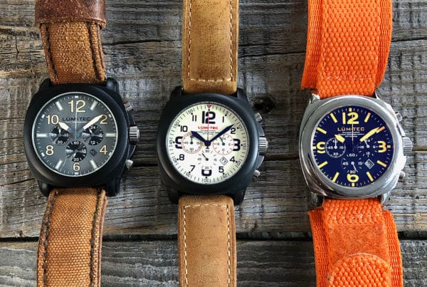 WATCH DNA: Lum-Tec M-Series Quartz Chronographs