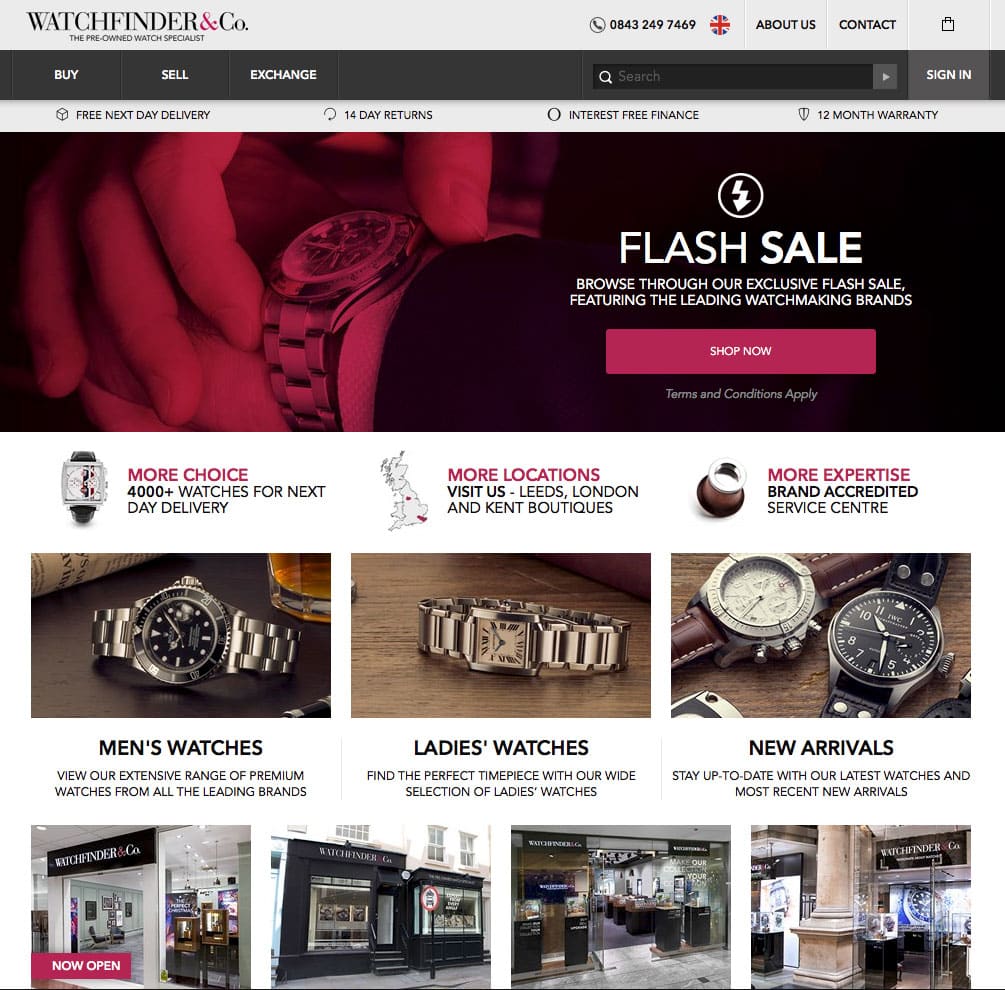 Watchfinder & Co. web site is worth visiting