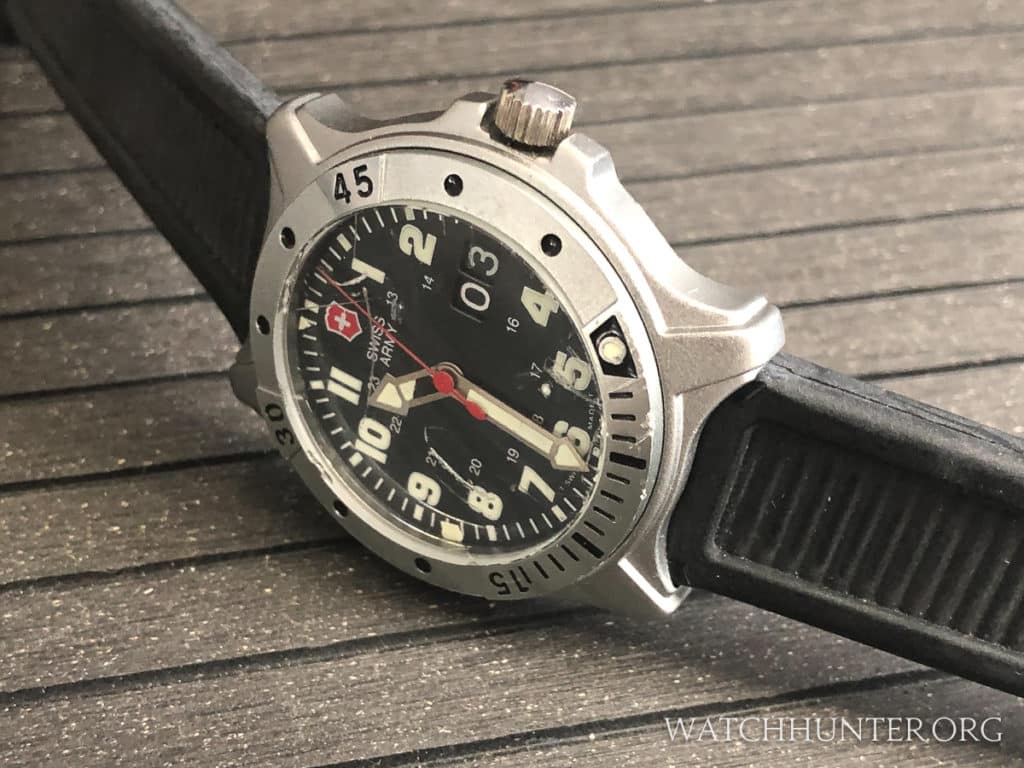Swiss Army made a handful of "Big Date" watches... and the Centurion is one of the earliest