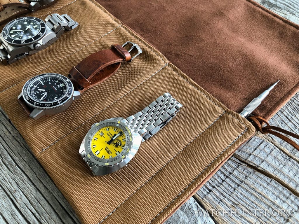 Having a great watch roll is part of the watch collecting hobby