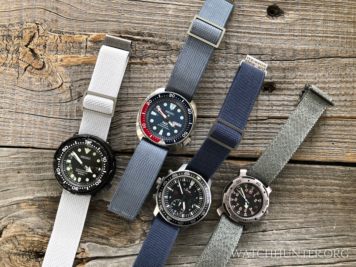 My collection of The Watch Steward Straps
