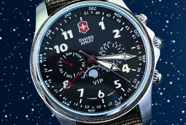 WATCH REVIEW: Victorinox Swiss Army Odyssey VIP Calendar Watch with Moon Phase