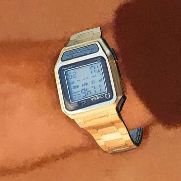 Cousteau's Possible Digital Watch on Wrist