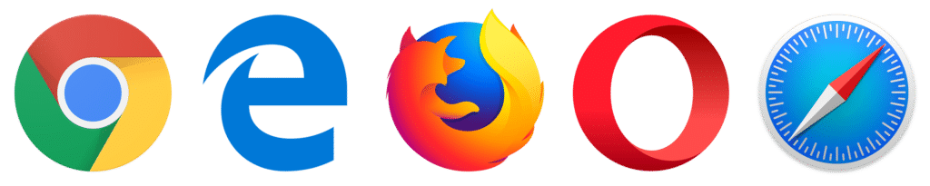 Compatible browsers