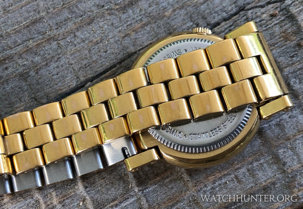 The Inside of the Bracelet is Not Gold-Plated