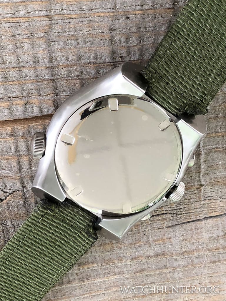 A blank case back indicates this is not an official model yet