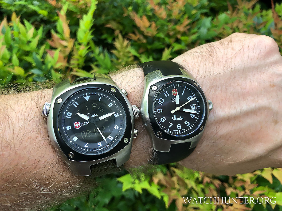 Swiss army deals hunter watch