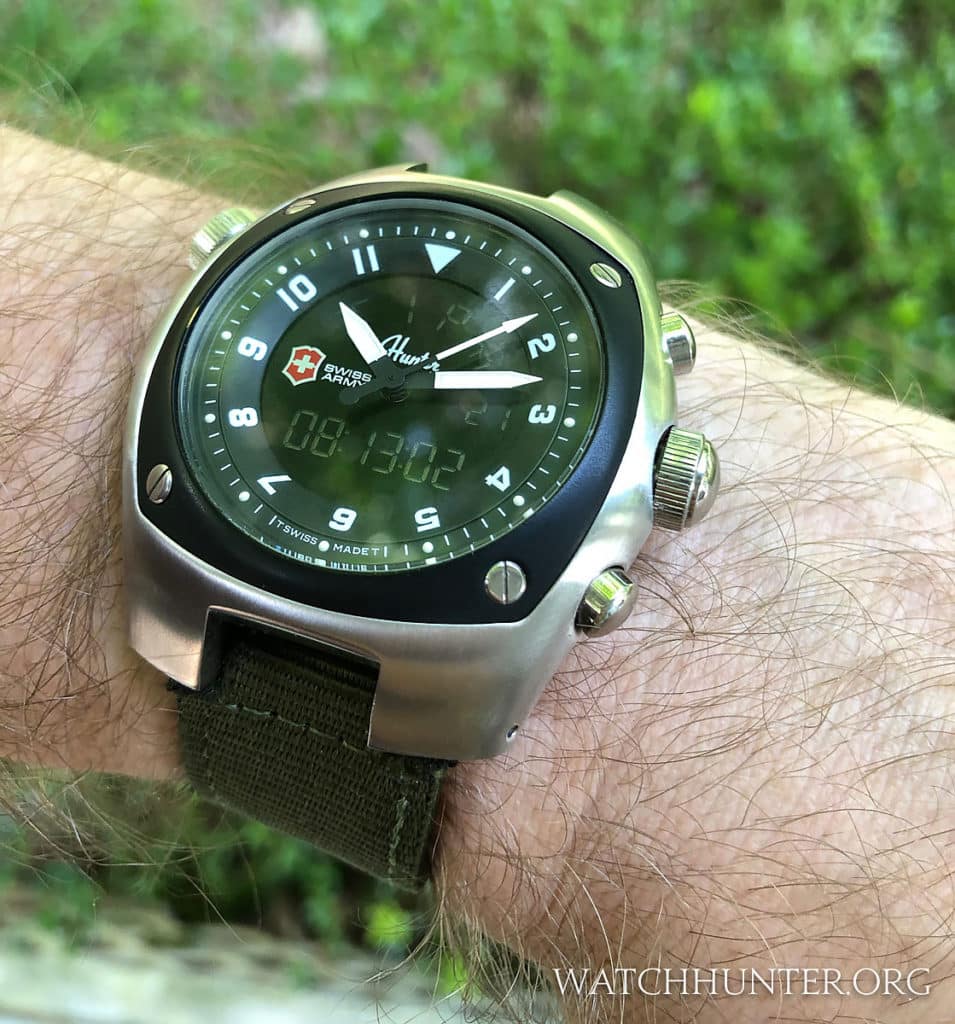 A large wrist presence